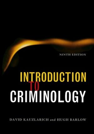 Seller image for Introduction to Criminology by Kauzlarich, David, Barlow, Hugh D. [Paperback ] for sale by booksXpress