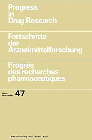 Imagen del vendedor de Progress in Drug Research / Fortschritte der Arzneimittelforschung / Progrès des recherches pharmaceutiques [Hardcover ] a la venta por booksXpress