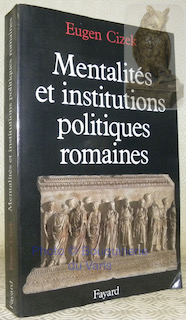Image du vendeur pour Mentalits et institutions politiques romaines. mis en vente par Bouquinerie du Varis