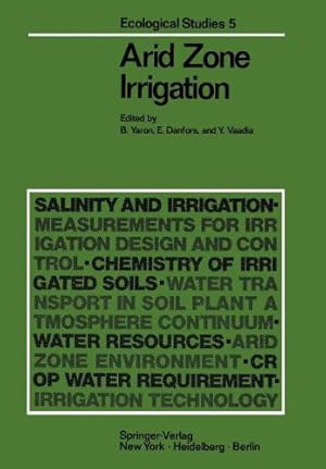 Immagine del venditore per Arid Zone Irrigation (Ecological Studies) [Paperback ] venduto da booksXpress