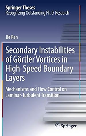 Imagen del vendedor de Secondary Instabilities of Görtler Vortices in High-Speed Boundary Layers: Mechanisms and Flow Control on Laminar-Turbulent Transition (Springer Theses) [Hardcover ] a la venta por booksXpress