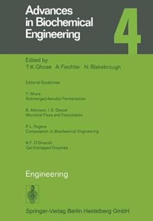 Image du vendeur pour Engineering (Advances in Biochemical Engineering/Biotechnology) by Miura, Y., Atkinson, B., Daoud, I. S., Rogers, P. L., ODriscoll, K. F. [Paperback ] mis en vente par booksXpress