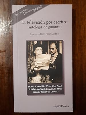 Seller image for La televisin por escrito: antologa de guiones for sale by Domiduca Libreros