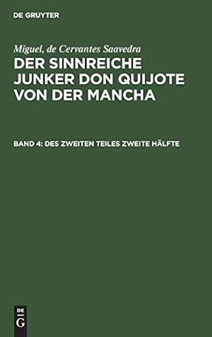 Image du vendeur pour Des Zweiten Teiles Zweite H ¤lfte (German Edition) [Hardcover ] mis en vente par booksXpress