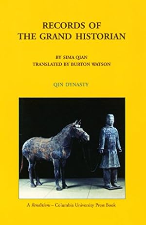 Imagen del vendedor de Records of the Grand Historian by Sima, Qian [Hardcover ] a la venta por booksXpress