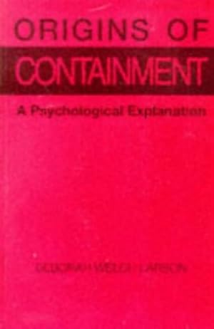Image du vendeur pour Origins of Containment by Larson, Deborah Welch [Paperback ] mis en vente par booksXpress