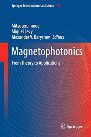 Imagen del vendedor de Magnetophotonics: From Theory to Applications (Springer Series in Materials Science) [Hardcover ] a la venta por booksXpress