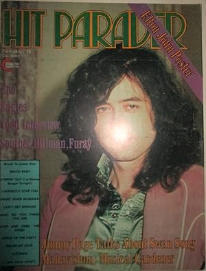 Bild des Verkufers fr Hit Parader. January, 1975 zum Verkauf von Mare Booksellers ABAA, IOBA