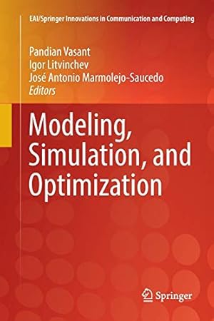 Seller image for Modeling, Simulation, and Optimization (Eai/Springer Innovations in Communication and Computing) [Hardcover ] for sale by booksXpress