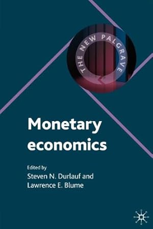 Seller image for Monetary Economics (The New Palgrave Economics Collection) [Paperback ] for sale by booksXpress