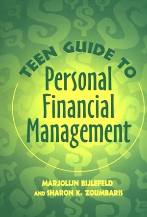 Bild des Verkufers fr Teen Guide to Personal Financial Management by Bijlefeld, Marjolijn, Zoumbaris, Sharon K. [Paperback ] zum Verkauf von booksXpress