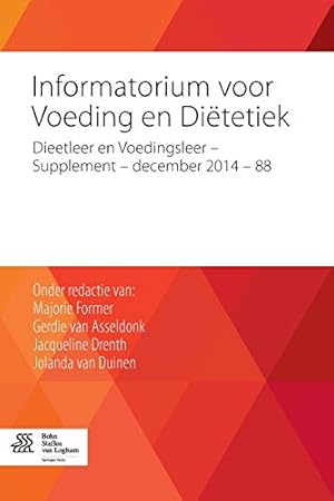 Bild des Verkufers fr Informatorium voor Voeding en Diëtetiek: Dieetleer en Voedingsleer - Supplement - december 2014 - 88 (Dutch Edition) [Paperback ] zum Verkauf von booksXpress
