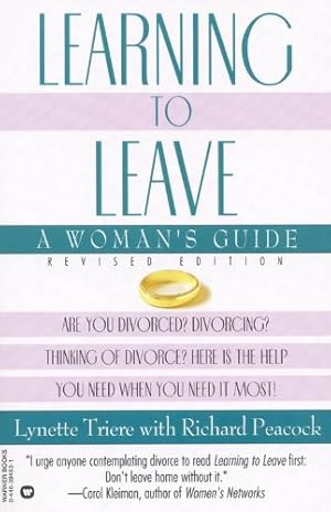 Seller image for Learning to Leave: A Women's Guide by Triere, Lynette, Peacock, Richard [Paperback ] for sale by booksXpress