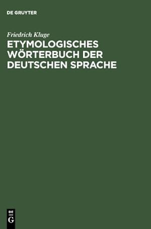 Seller image for Etymologisches Worterbuch Der Deutschen Sprache (German Edition) [Hardcover ] for sale by booksXpress