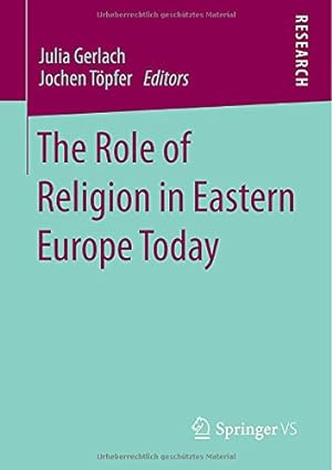 Bild des Verkufers fr The Role of Religion in Eastern Europe Today [Paperback ] zum Verkauf von booksXpress