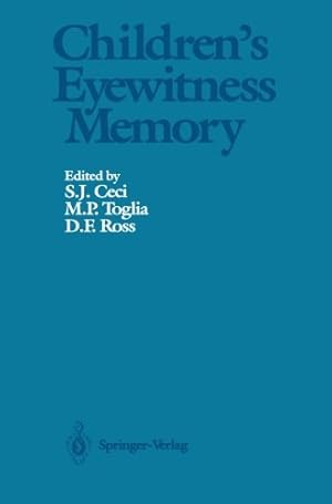 Immagine del venditore per Childrens Eyewitness Memory [Paperback ] venduto da booksXpress