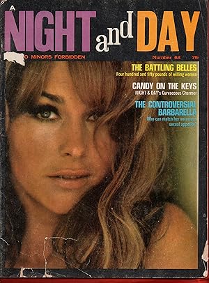 Imagen del vendedor de Night And Day Number 63 Adult Sex Magazine February 1969 Jane Fonda a la venta por Warren Hahn