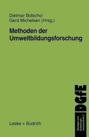 Imagen del vendedor de Methoden der Umweltbildungsforschung ( kologie und Erziehungswissenschaft) (German Edition) [Paperback ] a la venta por booksXpress