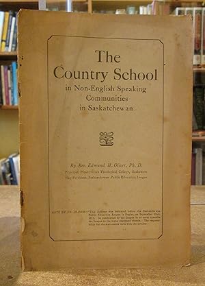 The Country School in Non-English Speaking Communities in Saskatchewan