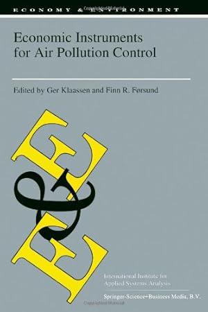 Immagine del venditore per Economic Instruments for Air Pollution Control (Economy & Environment) [Paperback ] venduto da booksXpress