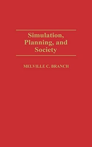 Bild des Verkufers fr Simulation, Planning, and Society [Hardcover ] zum Verkauf von booksXpress