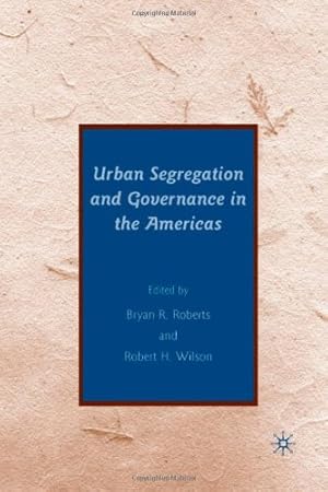Seller image for Urban Segregation and Governance in the Americas [Hardcover ] for sale by booksXpress