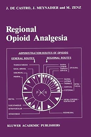 Seller image for Regional Opioid Analgesia: Physiopharmacological Basis, Drugs, Equipment and Clinical Application (Developments in Critical Care Medicine and Anaesthesiology) (Volume 20) [Soft Cover ] for sale by booksXpress