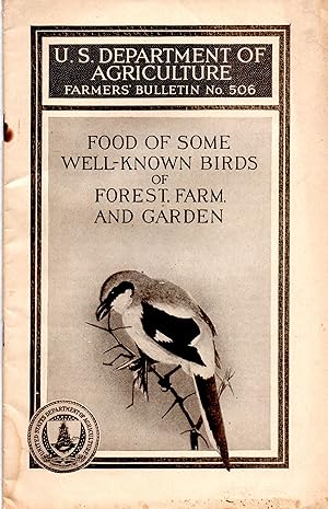 Seller image for Food of Some Well-Known Birds of Forest, Farm, and Garden Farmers' Bulletin No. 506 for sale by Book Booth