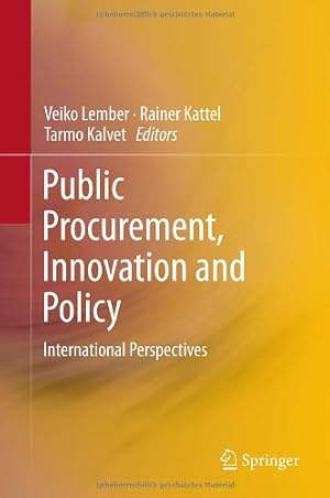 Bild des Verkufers fr Public Procurement, Innovation and Policy: International Perspectives [Hardcover ] zum Verkauf von booksXpress
