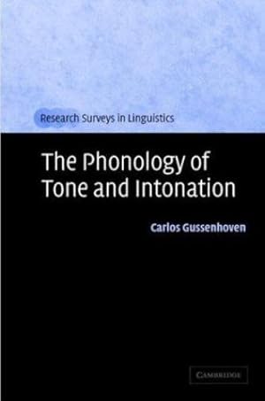 Immagine del venditore per The Phonology of Tone and Intonation (Research Surveys in Linguistics) by Gussenhoven, Carlos [Hardcover ] venduto da booksXpress