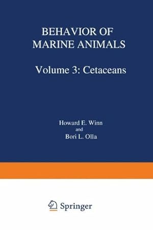 Immagine del venditore per Behavior of Marine Animals: Current Perspectives in Research (Volume 3) by Winn, Howard E., Olla, Bori L. [Paperback ] venduto da booksXpress
