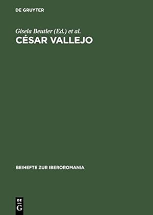 Seller image for Cesar Vallejo: Actas by BEUTLER, G. / A. LOSADA, EDS. [Print on Demand (Hardcover) ] for sale by booksXpress