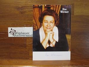 Bild des Verkufers fr Original Autograph Ilse Werner (1921-2005) /// Autogramm Autograph signiert signed signee zum Verkauf von Antiquariat im Kaiserviertel | Wimbauer Buchversand