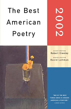 Seller image for The Best American Poetry 2002 [Paperback ] for sale by booksXpress
