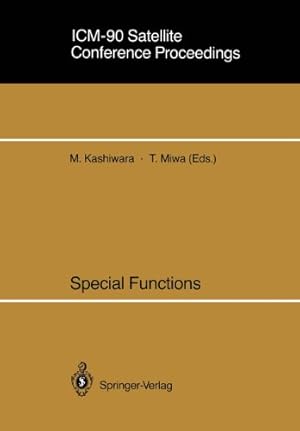 Seller image for ICM-90 Satellite Conference Proceedings: Special Functions (Economic Research Series) [Paperback ] for sale by booksXpress