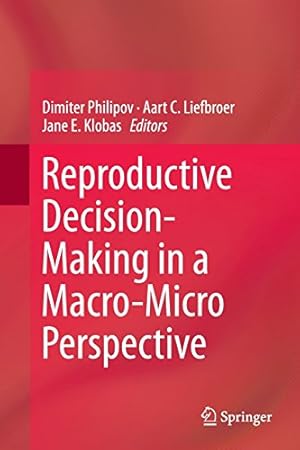 Seller image for Reproductive Decision-Making in a Macro-Micro Perspective [Paperback ] for sale by booksXpress