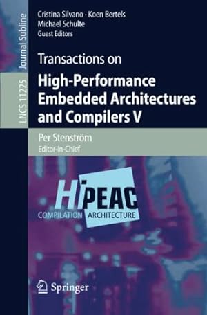 Seller image for Transactions on High-Performance Embedded Architectures and Compilers V (Lecture Notes in Computer Science) [Paperback ] for sale by booksXpress