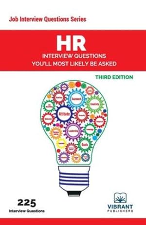 Immagine del venditore per HR Interview Questions You'll Most Likely Be Asked (Job Interview Questions Series) [Soft Cover ] venduto da booksXpress