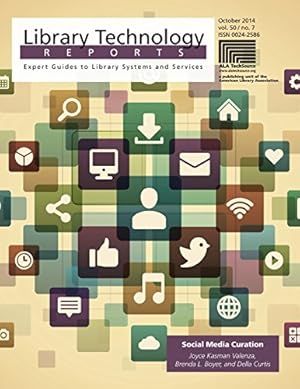 Imagen del vendedor de Social Media Curation (Library Technology Reports, October 2014) [Soft Cover ] a la venta por booksXpress