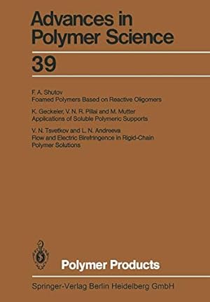 Seller image for Polymer Products (Advances in Polymer Science) [Soft Cover ] for sale by booksXpress