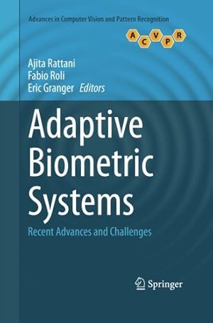 Seller image for Adaptive Biometric Systems: Recent Advances and Challenges (Advances in Computer Vision and Pattern Recognition) [Paperback ] for sale by booksXpress