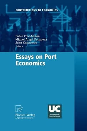 Bild des Verkufers fr Essays on Port Economics (Contributions to Economics) [Paperback ] zum Verkauf von booksXpress