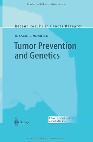 Imagen del vendedor de Tumor Prevention and Genetics (Recent Results in Cancer Research) [Paperback ] a la venta por booksXpress