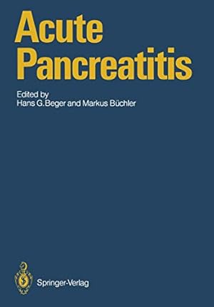 Seller image for Acute Pancreatitis: Research and Clinical Management [Soft Cover ] for sale by booksXpress