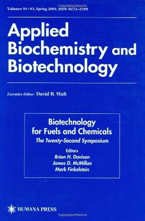 Seller image for Twenty-Second Symposium on Biotechnology for Fuels and Chemicals (ABAB Symposium) [Hardcover ] for sale by booksXpress