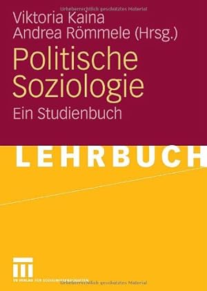 Seller image for Politische Soziologie: Ein Studienbuch (German Edition) [Paperback ] for sale by booksXpress