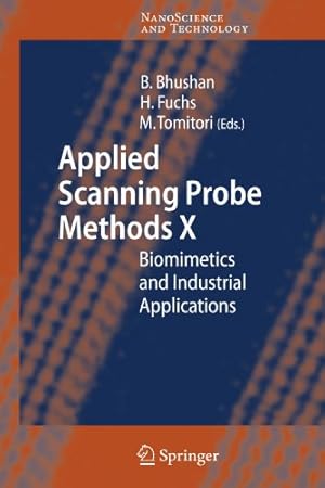 Seller image for Applied Scanning Probe Methods X: Biomimetics and Industrial Applications (NanoScience and Technology) by Bhushan, Bharat [Paperback ] for sale by booksXpress