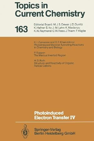 Immagine del venditore per Photoinduced Electron Transfer IV (Topics in Current Chemistry) (Volume 163) [Paperback ] venduto da booksXpress