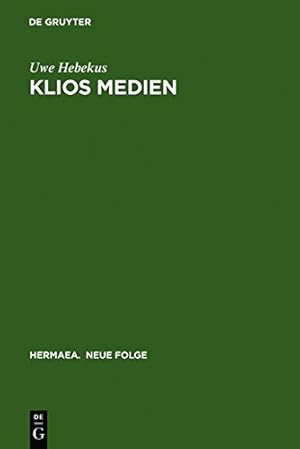 Seller image for Klios Medien (Hermaea) (German Edition) by Hebekus, Uwe [Hardcover ] for sale by booksXpress