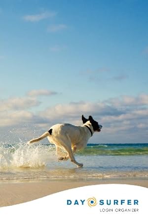 Bild des Verkufers fr Day Surfer Login Organizer (Dog Running on the Beach) by Johnson & Hunter [Paperback ] zum Verkauf von booksXpress